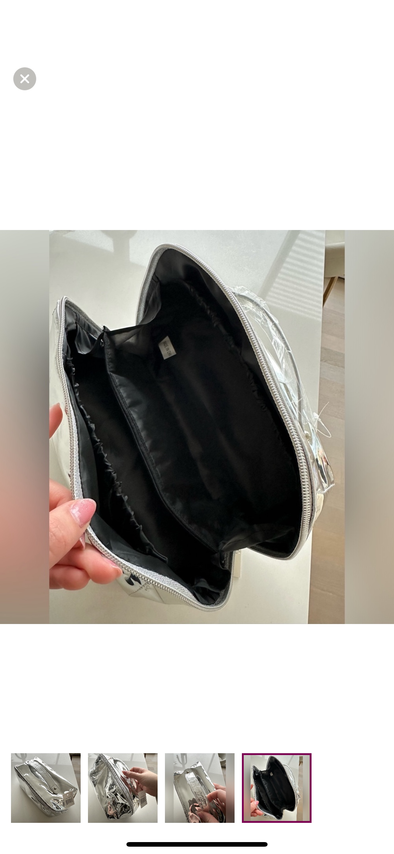 Brand new Bloomingdales makeup Pouch 🥕 image indicator(4)