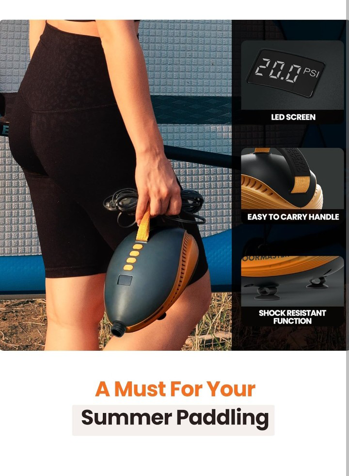 High Pressure SUP Air pump - brandnew image indicator(4)