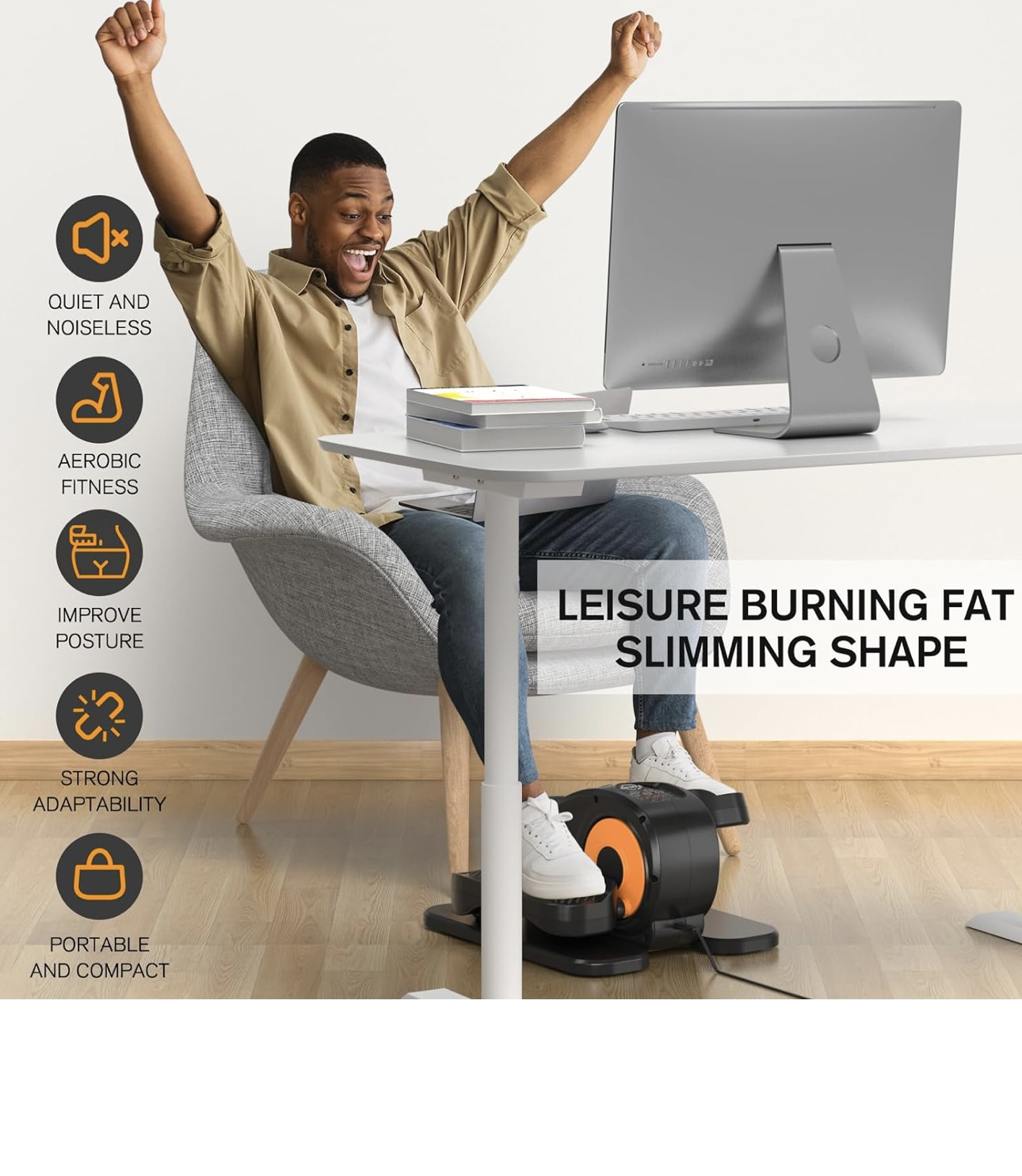Under Desk Elliptical machine - photo 4