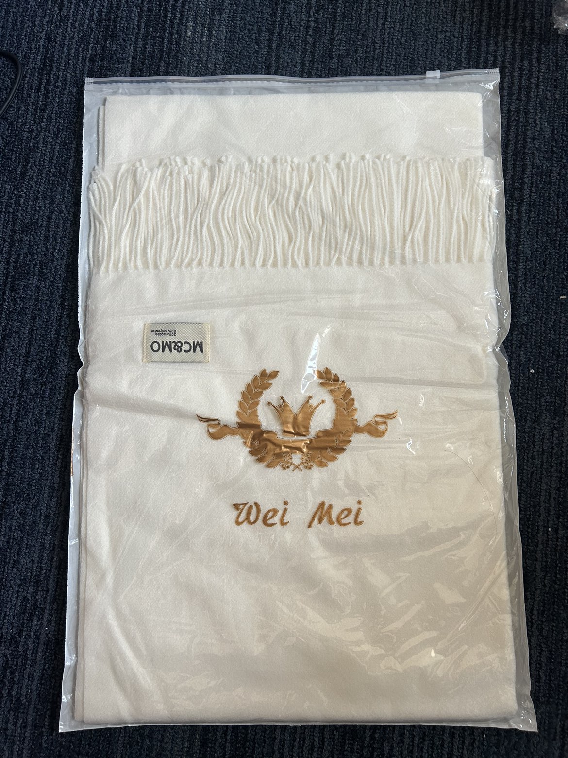 White Soft Scarf