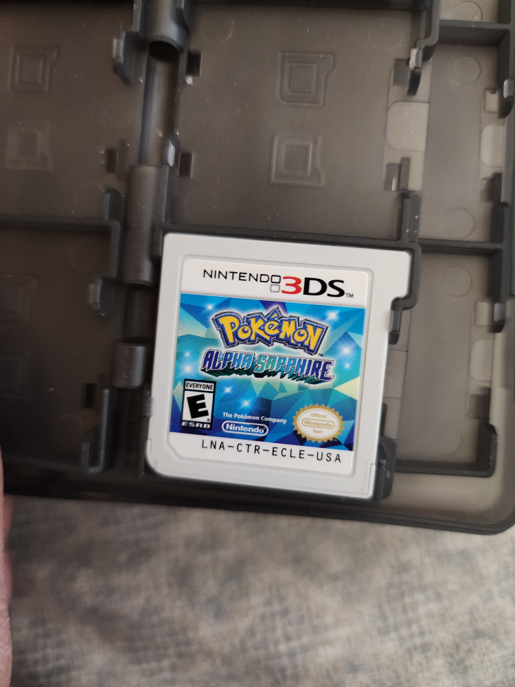 pokemon alpha sapphire game no case (OBO)
