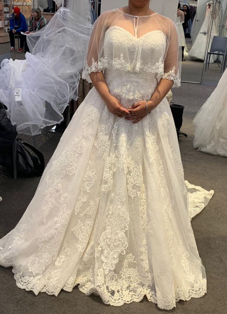 wedding gown