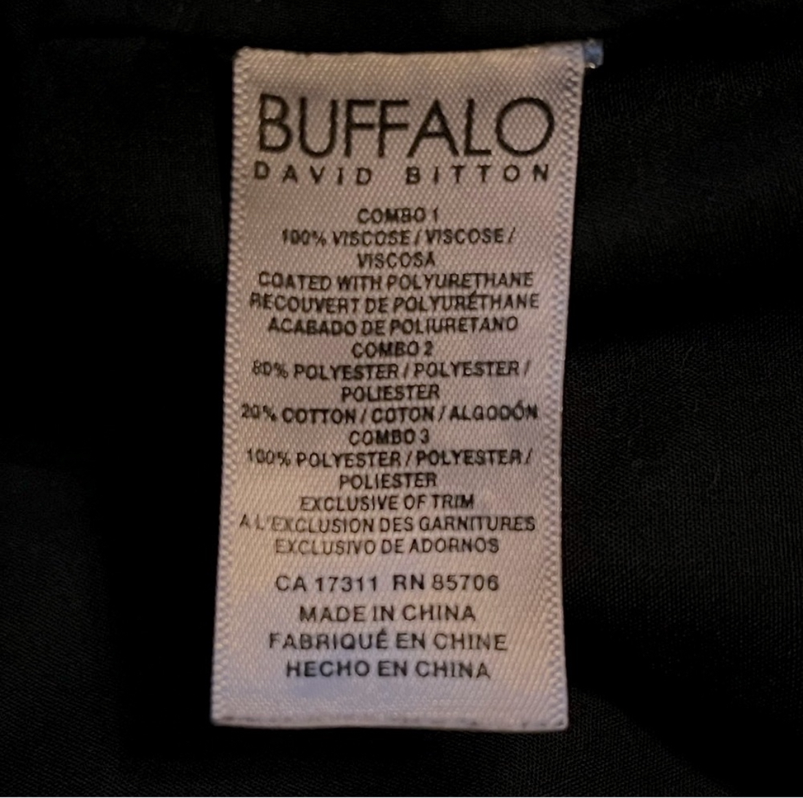 Faux Leather Jacket - Buffalo David Bitton image indicator(6)