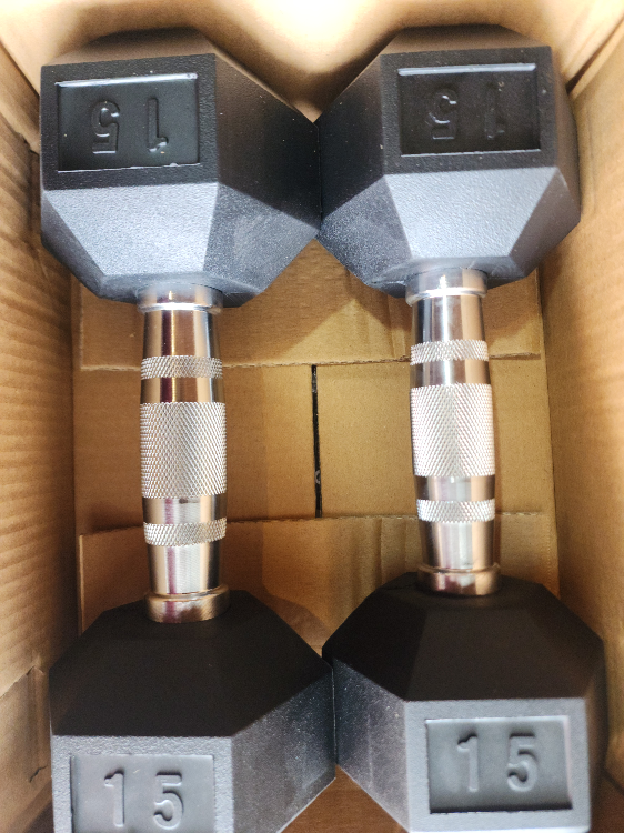15lb Hex Dumbbell