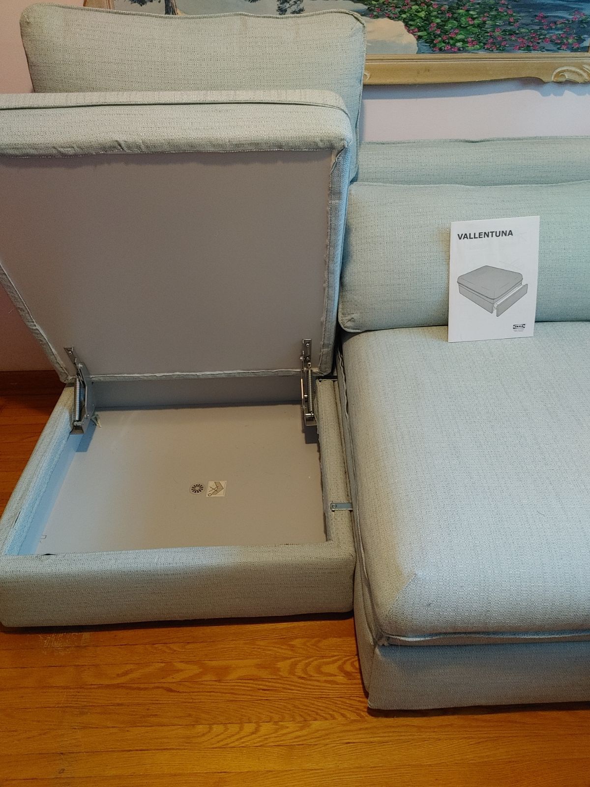 Valentuna sleeper and storage ottoman - photo 3