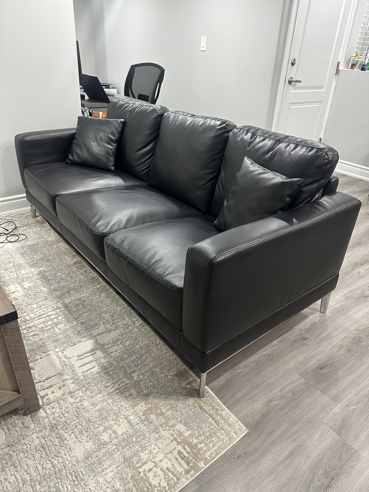 Leather Couch - photo 2
