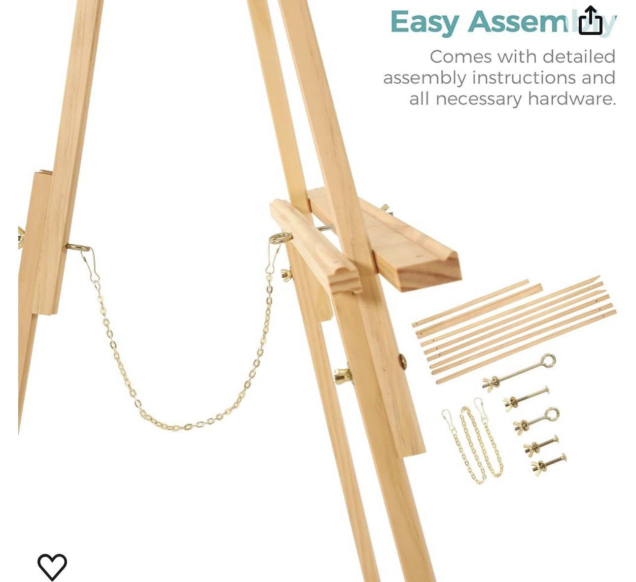 VISWIN 63" Wooden Tripod Display - photo 4