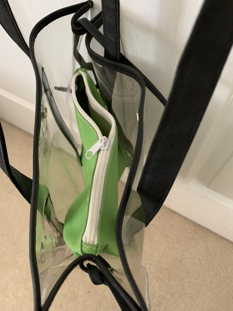 Casual Fashion PVC tote bag image indicator(2)