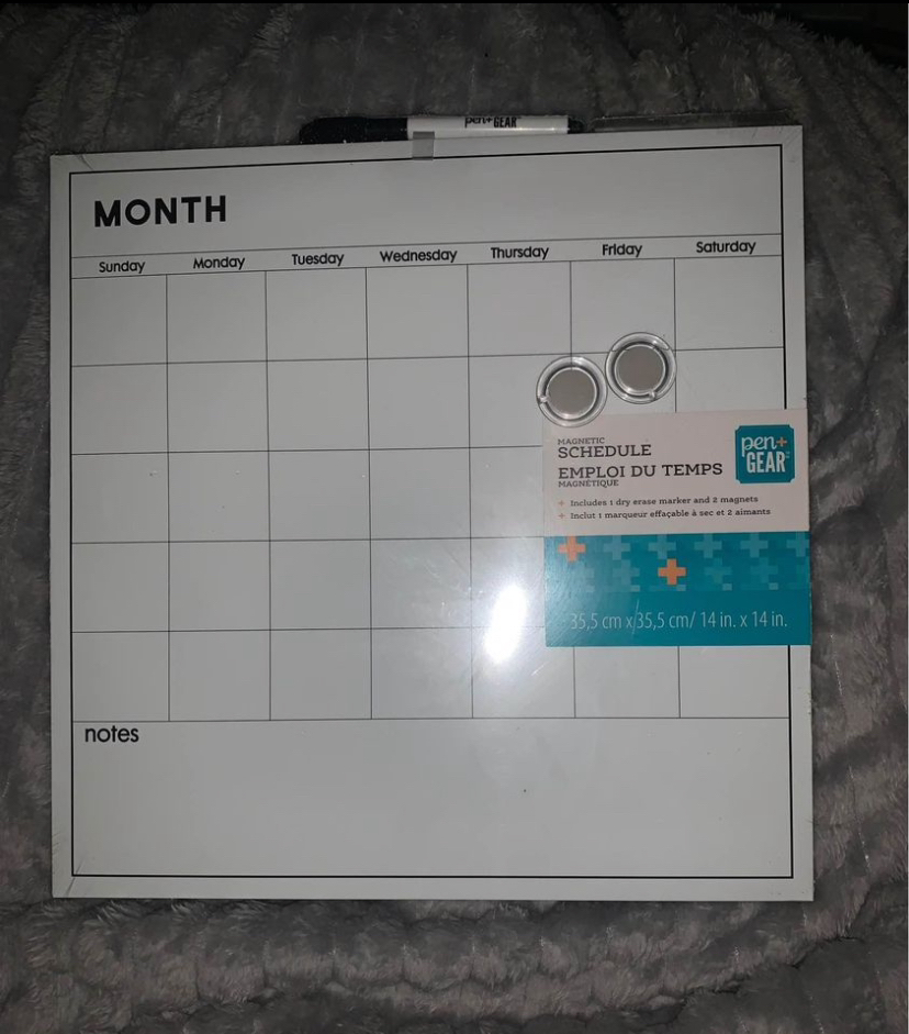Pen + Gear Magnetic Schedule, Dry Erase thumbnail