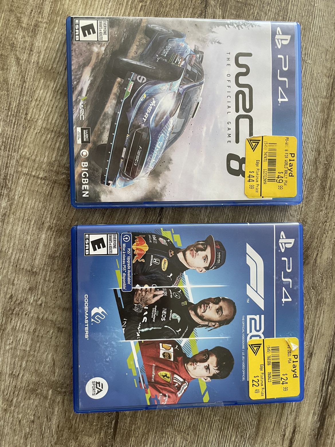 PS4 Games Set of 2
