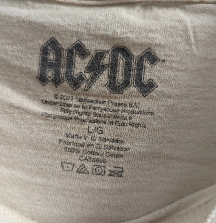 ACDC Tour Tee-shirt (UNISEX) - photo 4