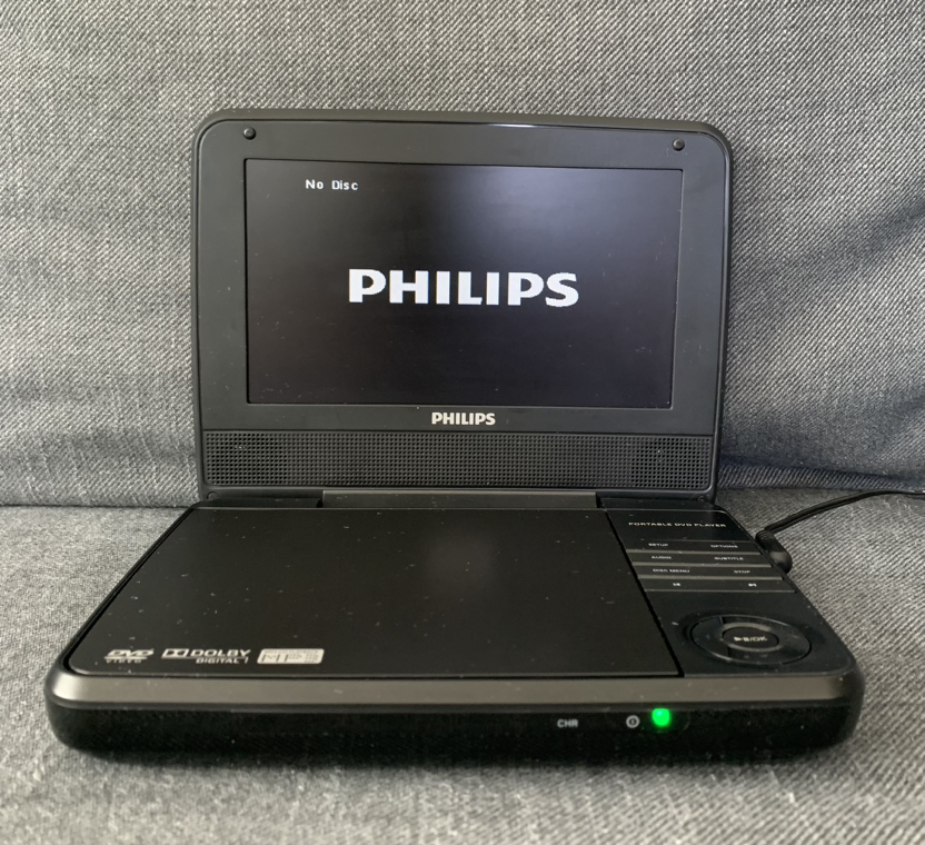 Phillips portable DVD player thumbnail
