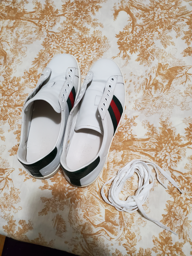 Size 8.5 Gucci Ace Classic Men's Shoes thumbnail