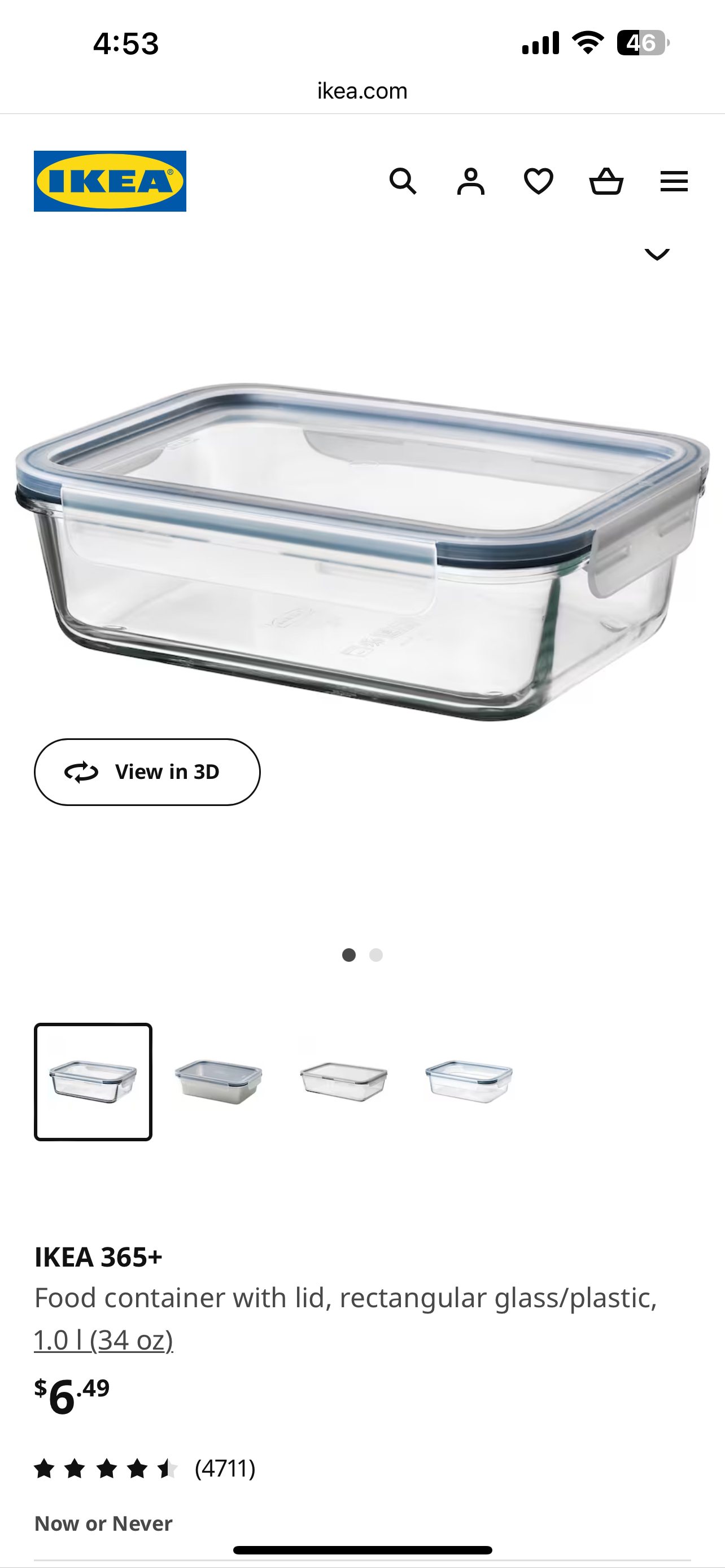 IKEA good glass container thumbnail