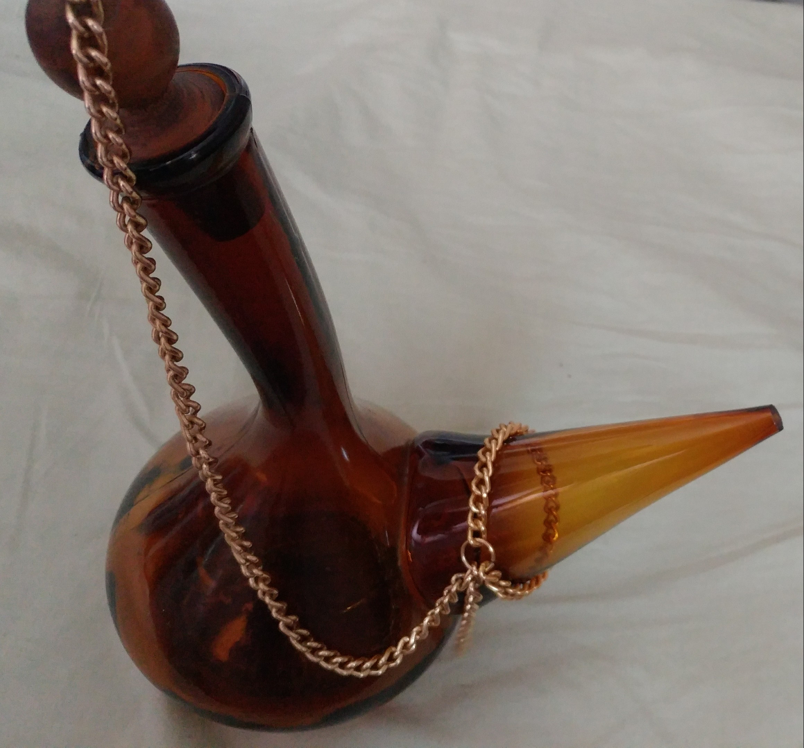 Vintage Porron Wine Pitcher