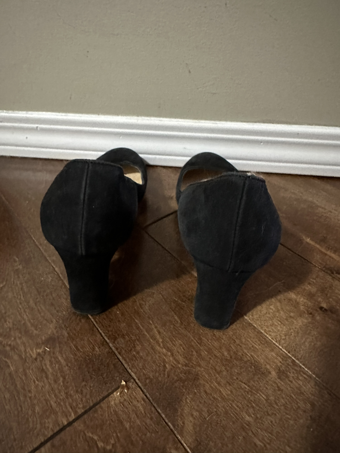 JIMMY CHOO Black Suede Billie 65 Heels image indicator(4)