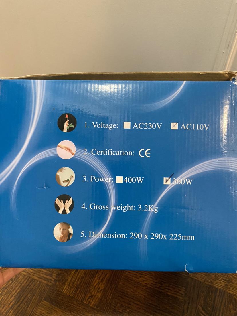 Professional Nail dryer - Cool and hot air(Regular nails) - photo 5