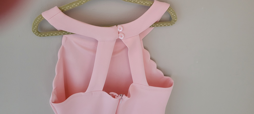 Lipsy Girls Pink Dress sz 9-10 years image indicator(5)