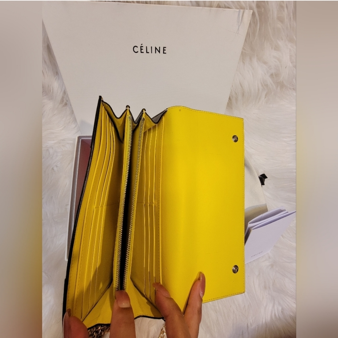 Authentic CELINE2017 Leather Continental Wallet - photo 2