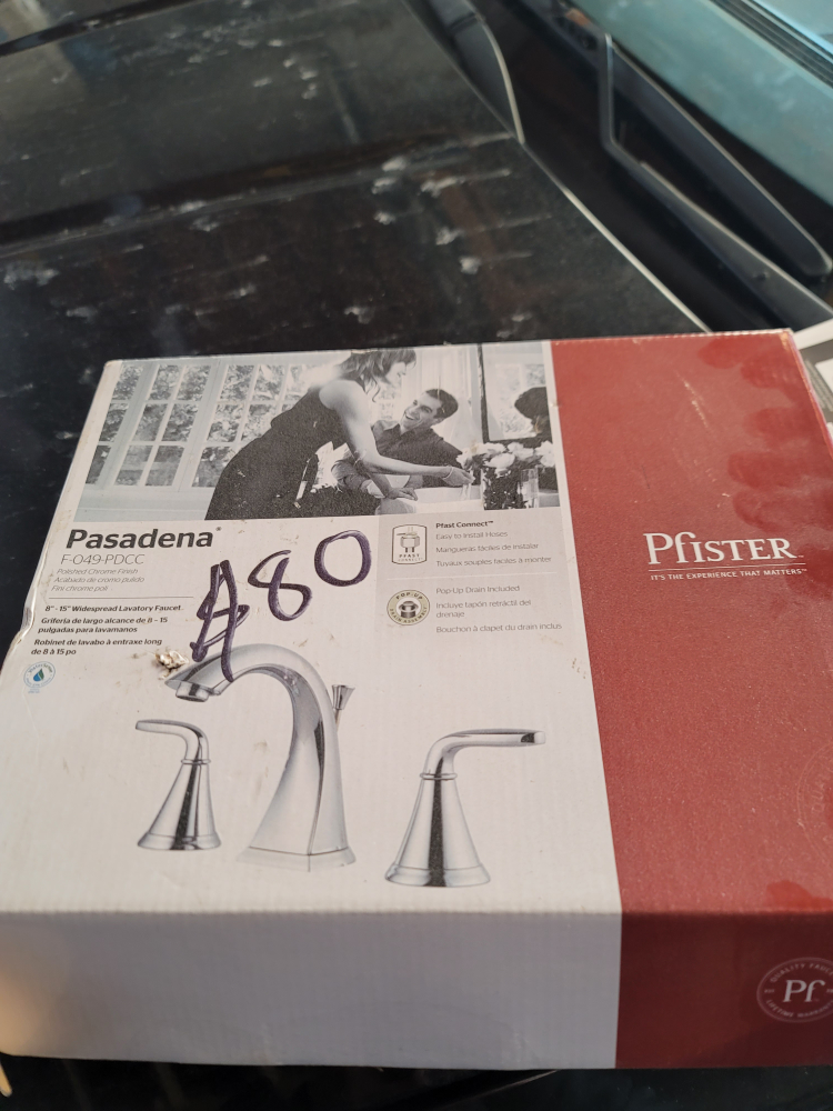 3 pcs sink faucet
