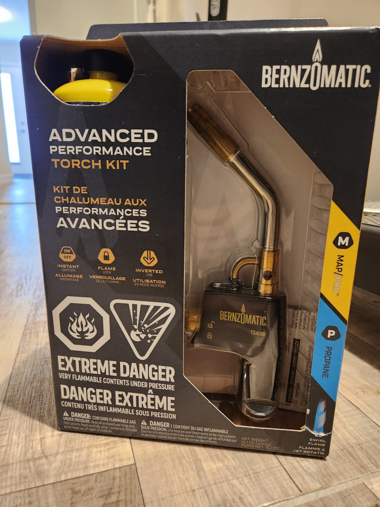 Bernzomatic Ts4000 Torch Kit - NEW