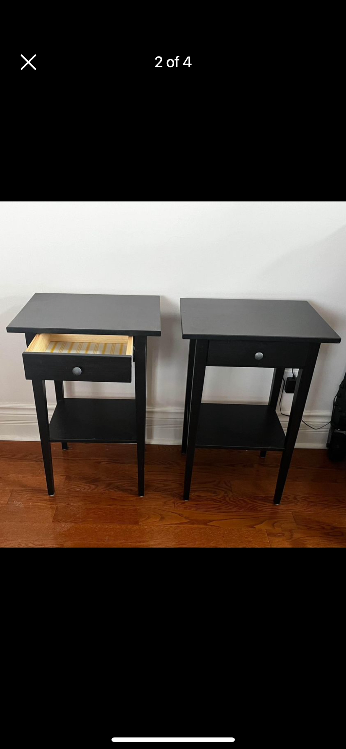 IKEA Hemnes night/side table