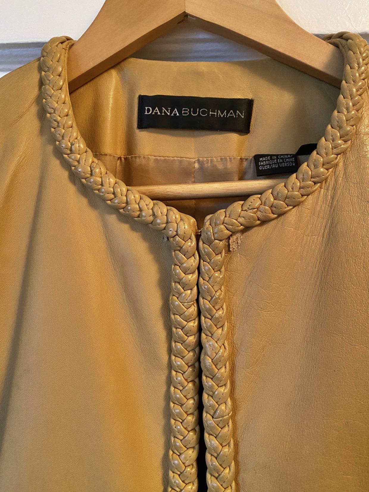 Leather coat 3/4 length. - photo 4