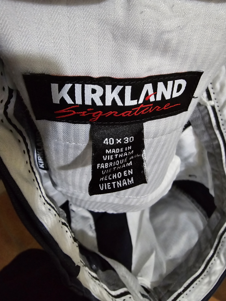 Kirkland Brand Mens Dress Pants - Size 40x30 image indicator(7)