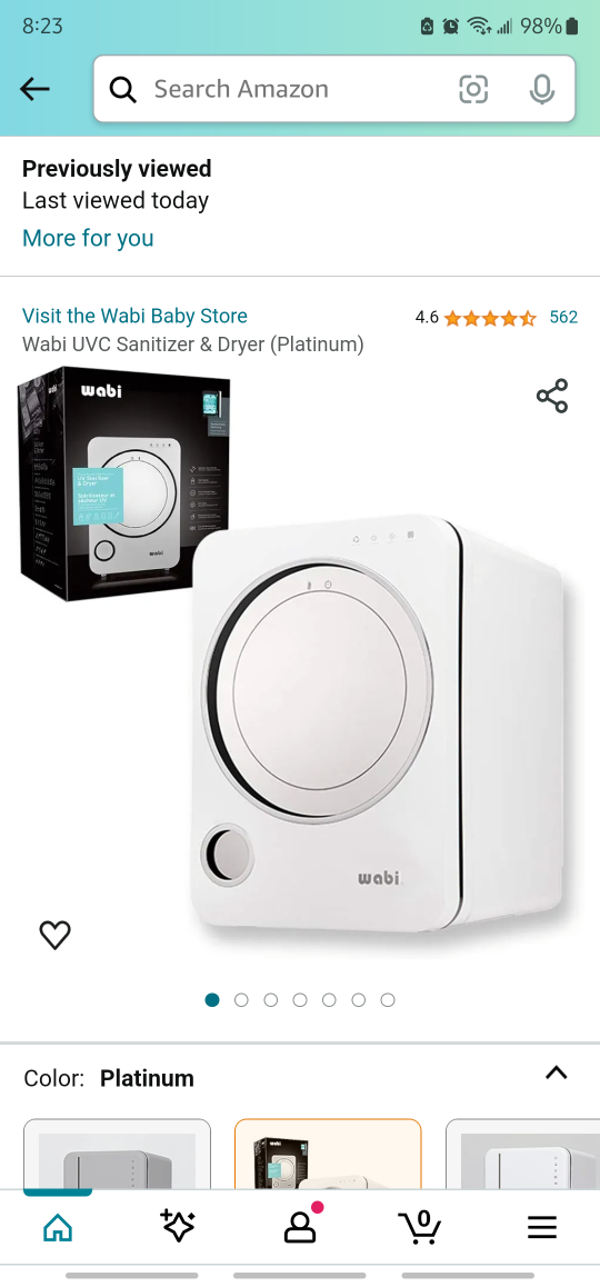 Wabi UVC Sanitizer & Dryer