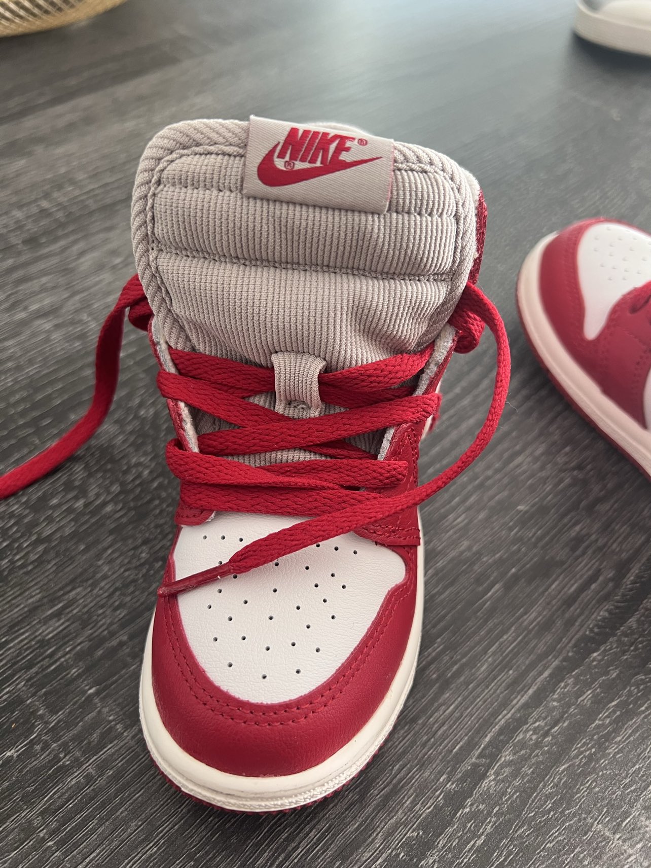 Jordan Toddler Air 1 High Retro OG TD CU0450 061 Varsity Red - photo 5