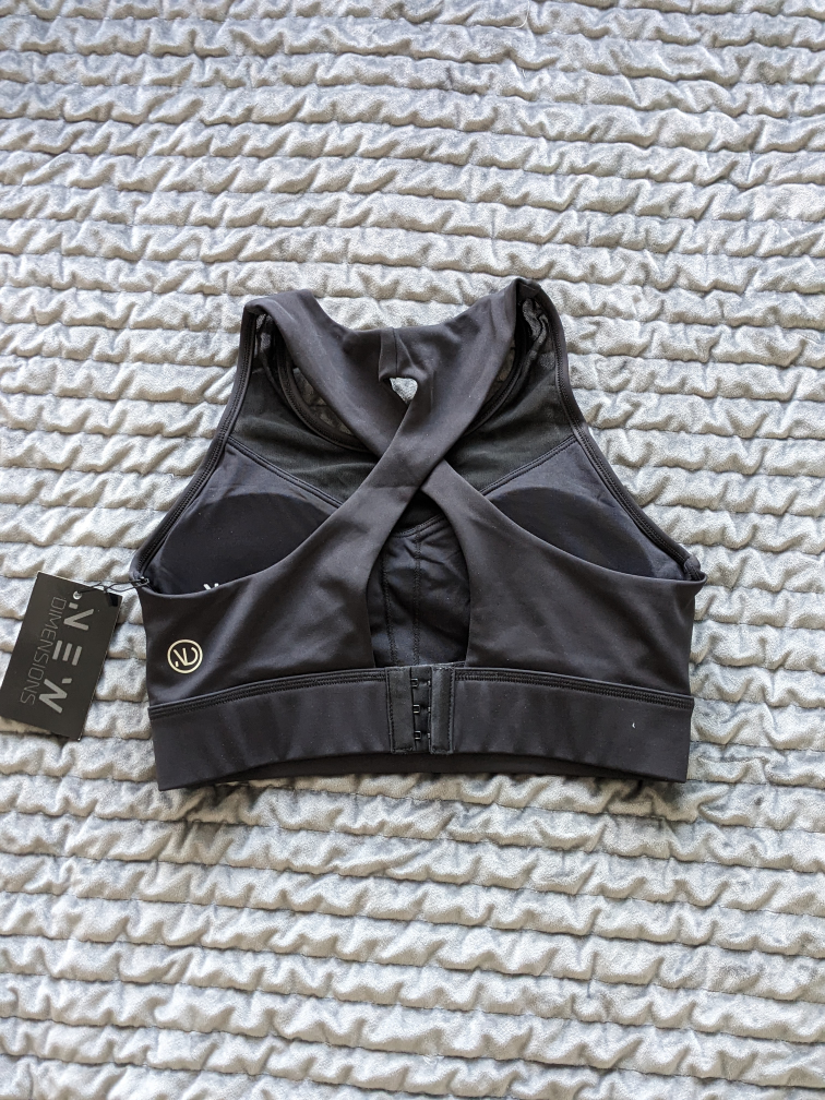 New with tags New Dimensions Womens Sports Bra size S - photo 2
