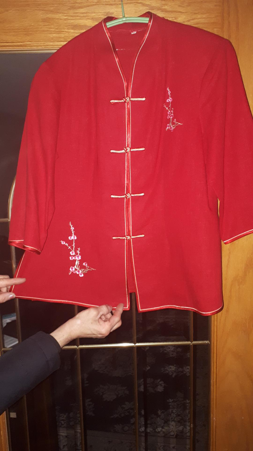 Traditional Chinese embroidered martial arts sportswear - photo 2