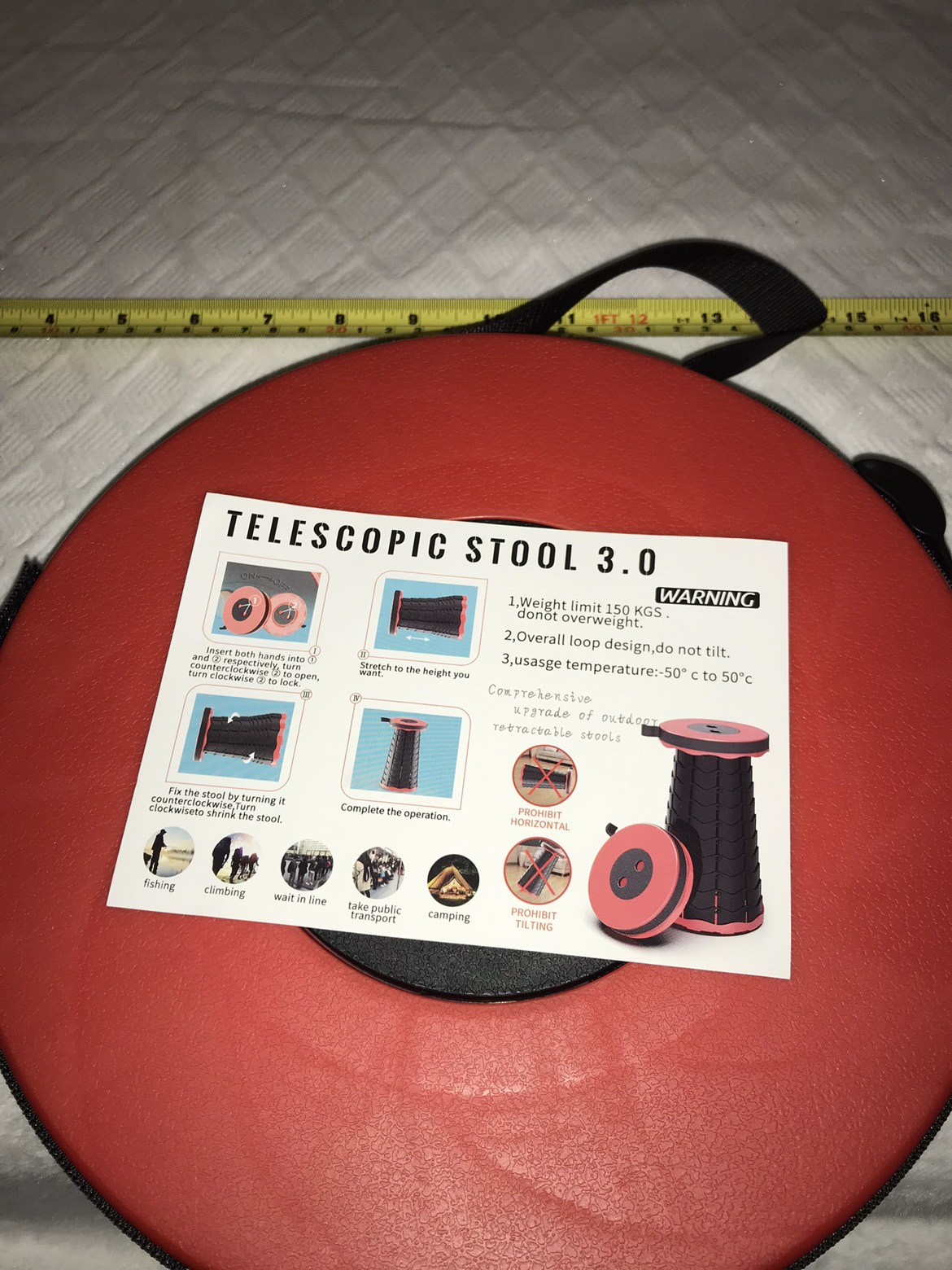 Collapsable stool (New) Barrie - photo 4