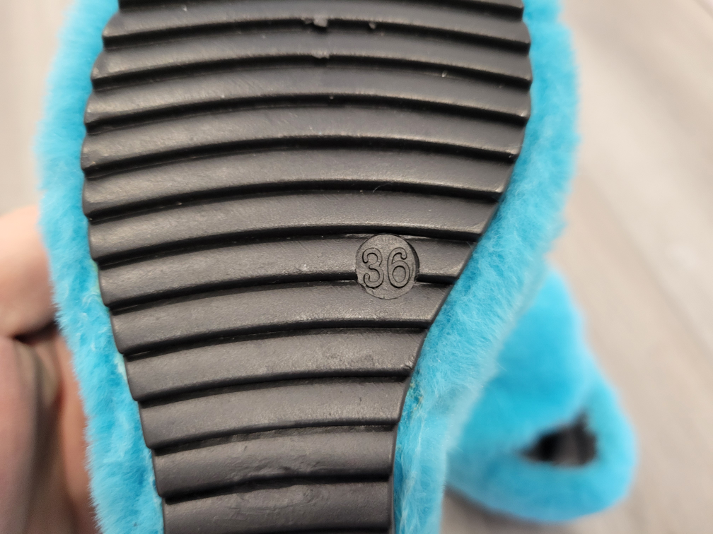 Womens Faux Fur Wedge Platform Sandals. image indicator(5)