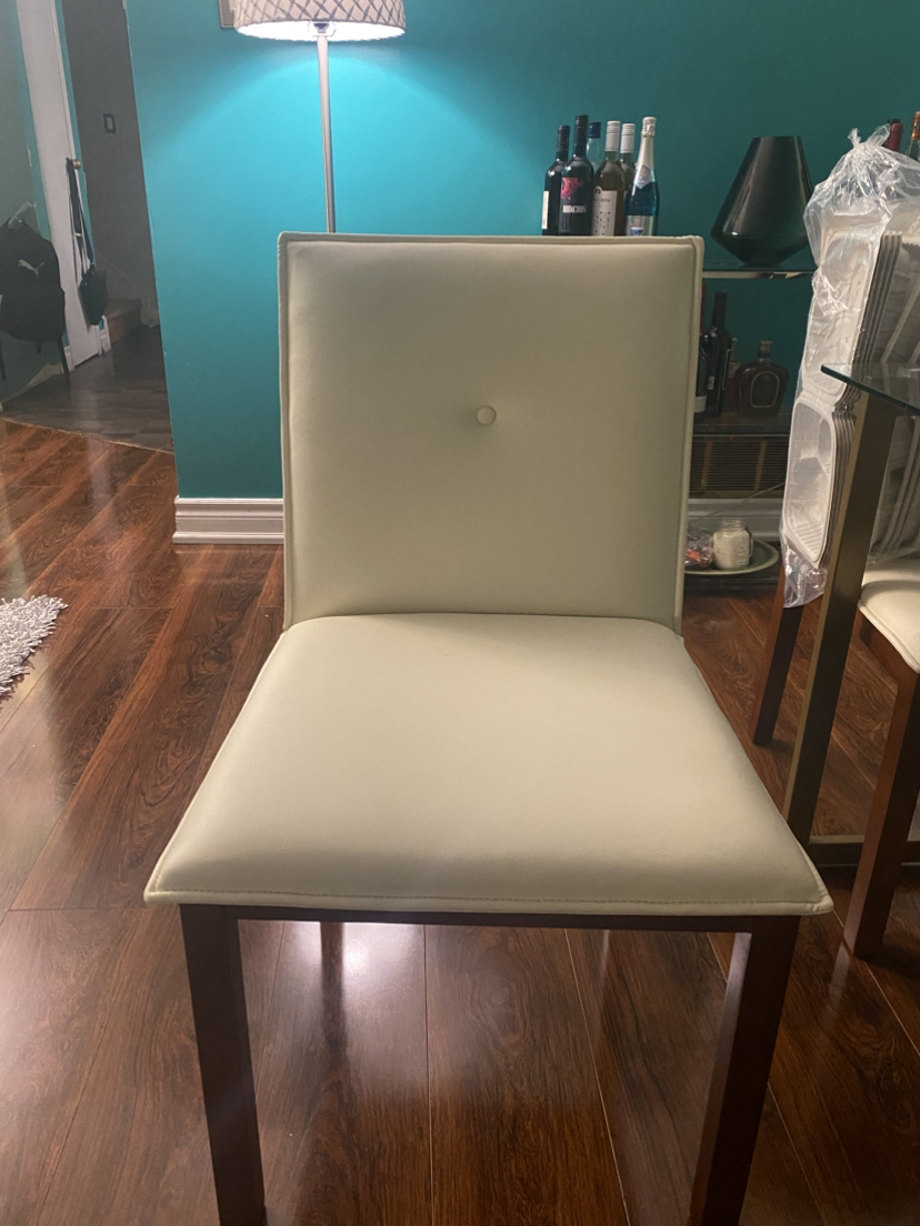 Dining chair set four piece TABLE NOT INCLUDED ***