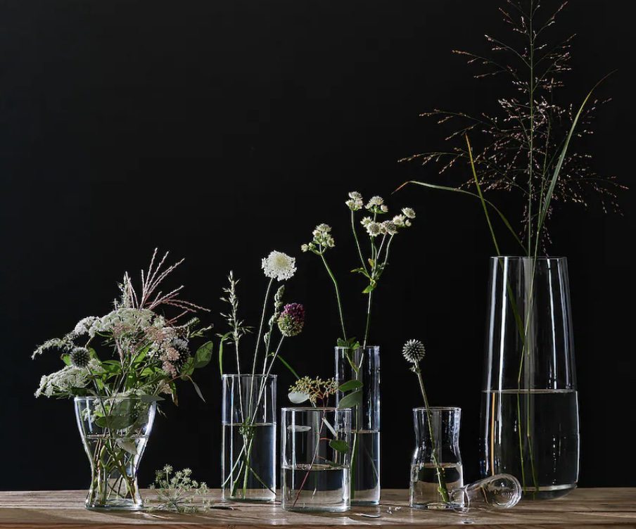 4 Cylinder glass vase $8 image indicator(6)