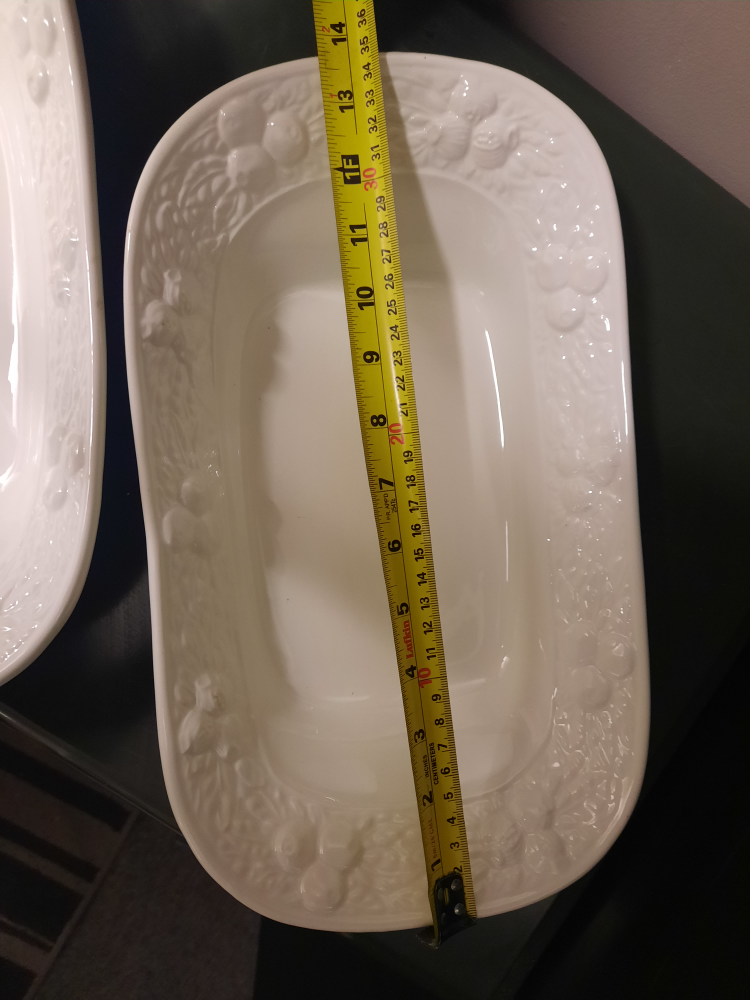 CWC Made in Italy White Serving Dish / Bowl (Vintage 1960s) image indicator(3)