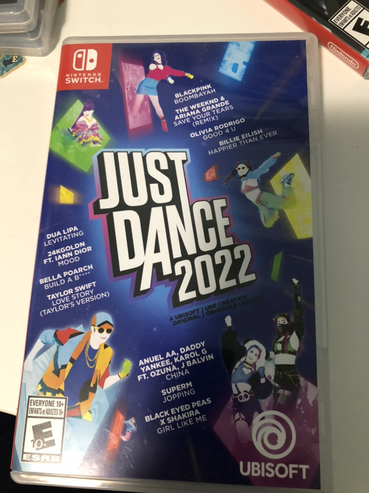 Switch games-Just dance 2022