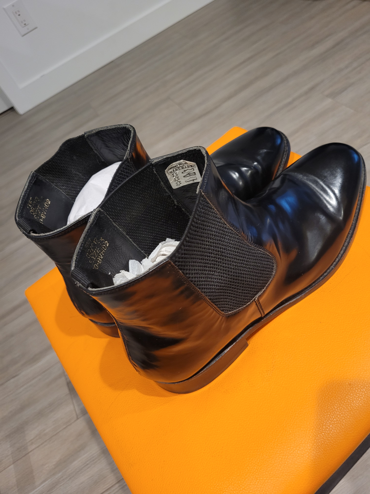 Men Black Highheel boots - photo 4