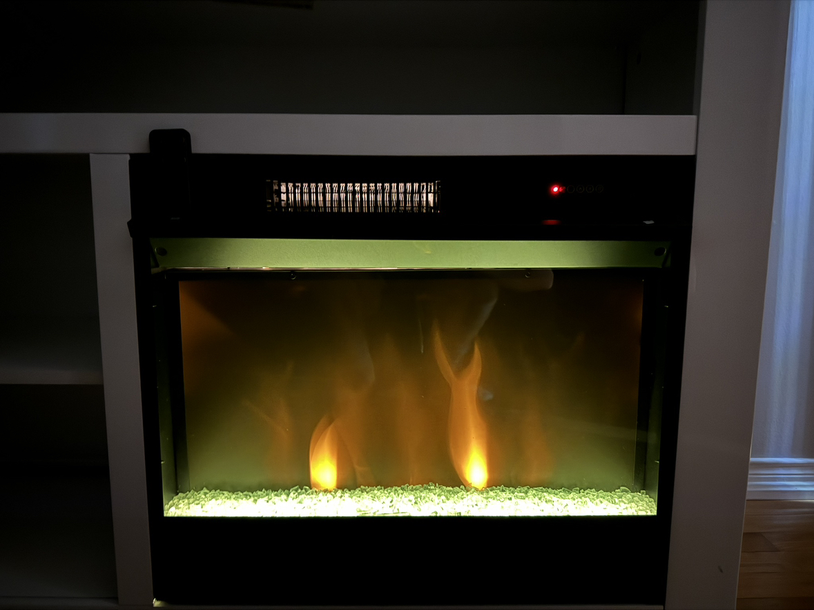 Fireplace tv stand - photo 3