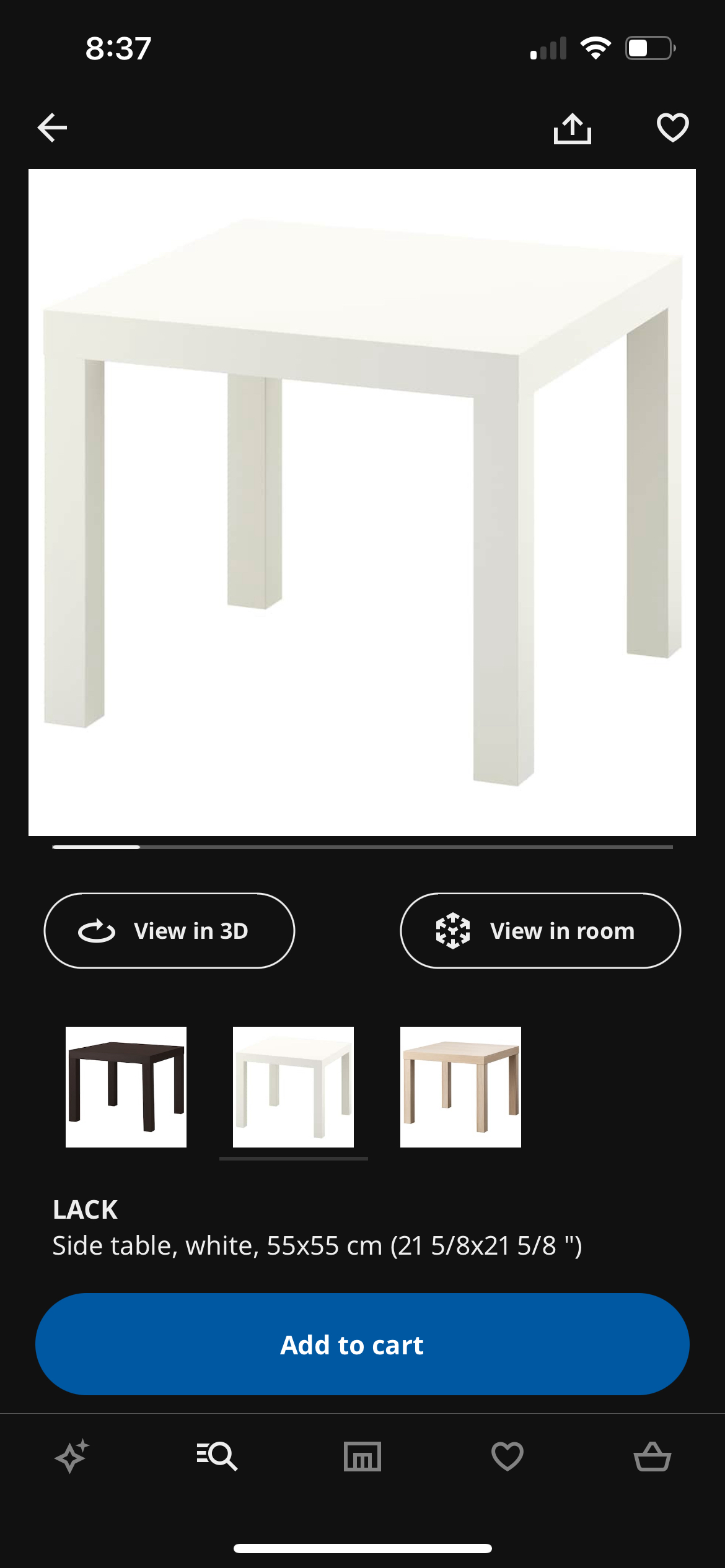 Coffee table Ikea