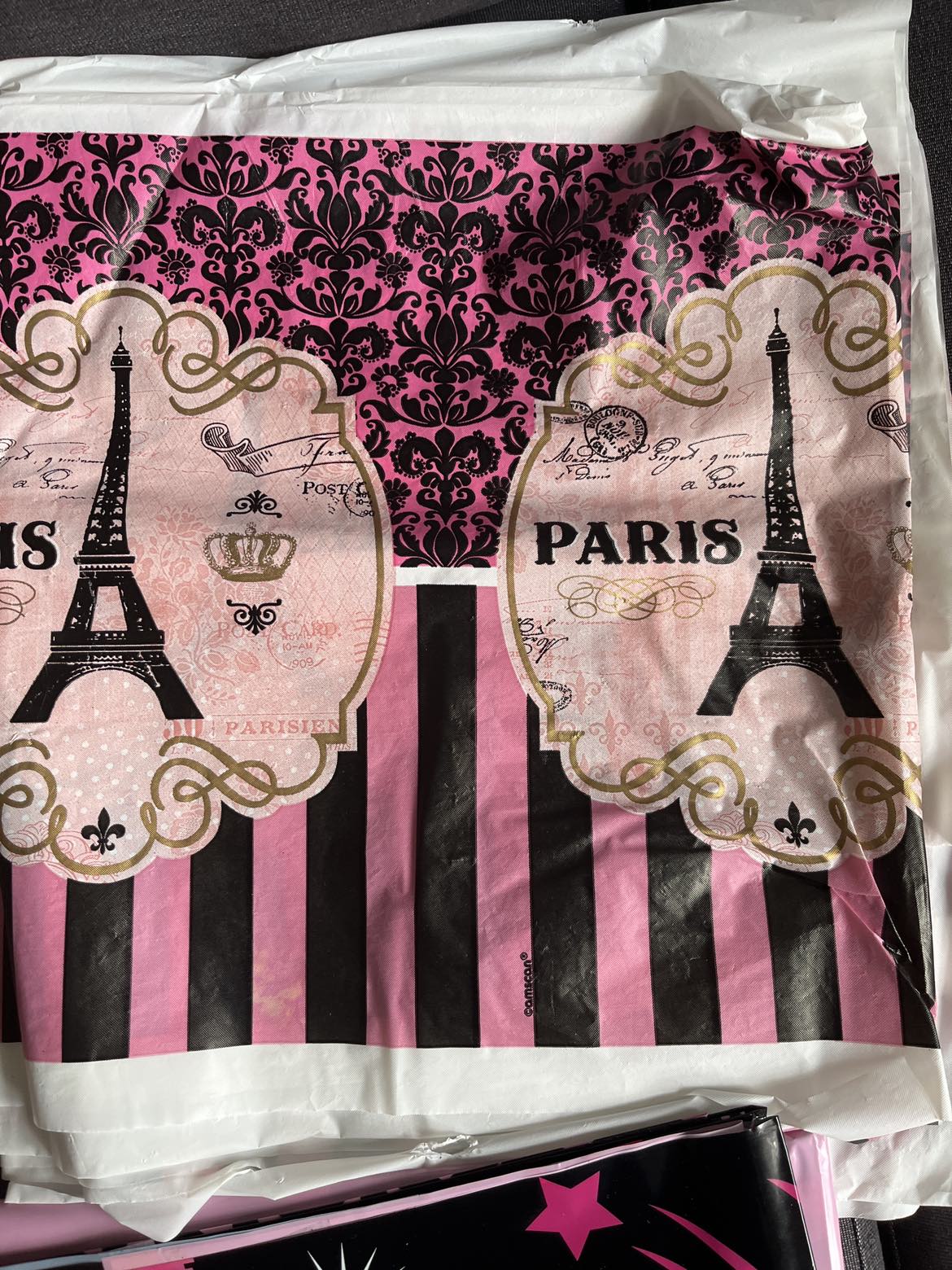 Paris themed party decor