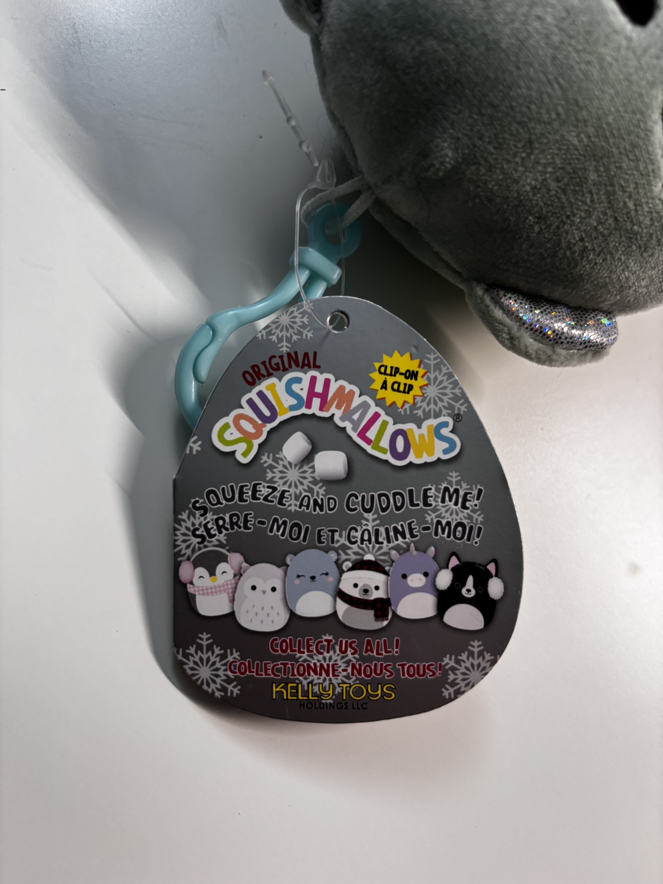 Bliss the Bear Clip Squishmallow (Rare) image indicator(3)