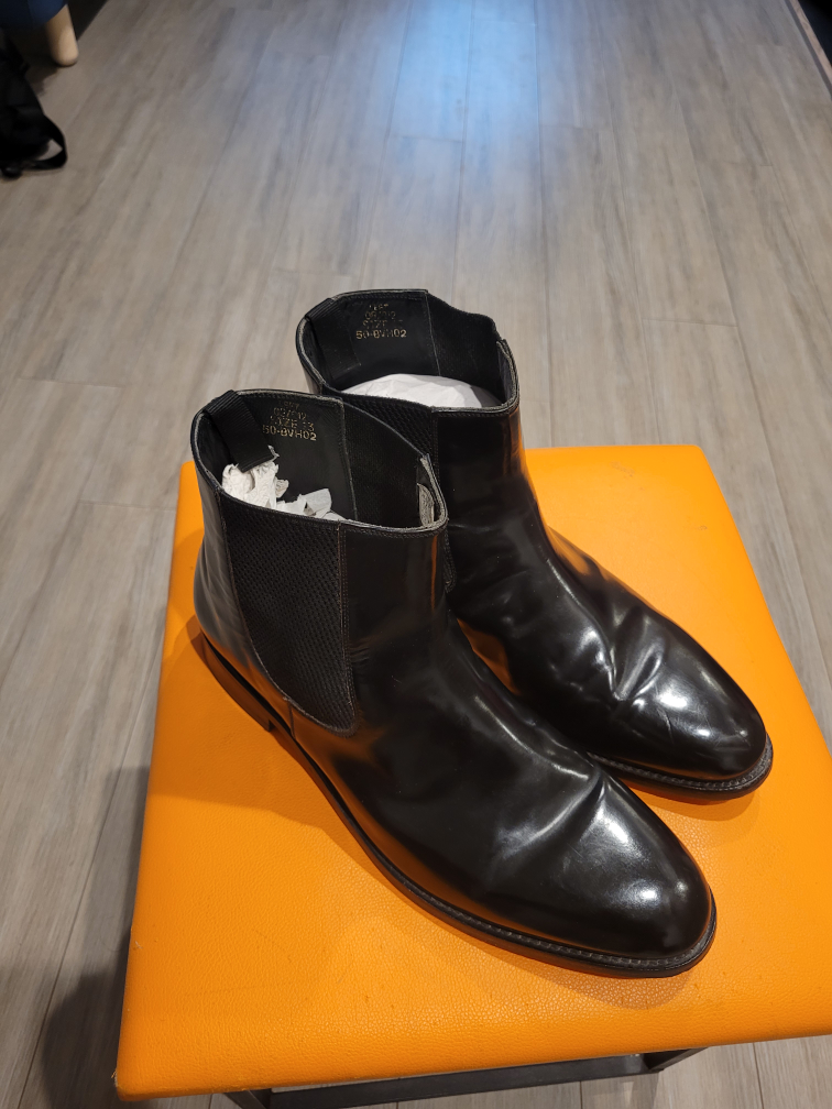 Men Black Highheel boots - photo 2