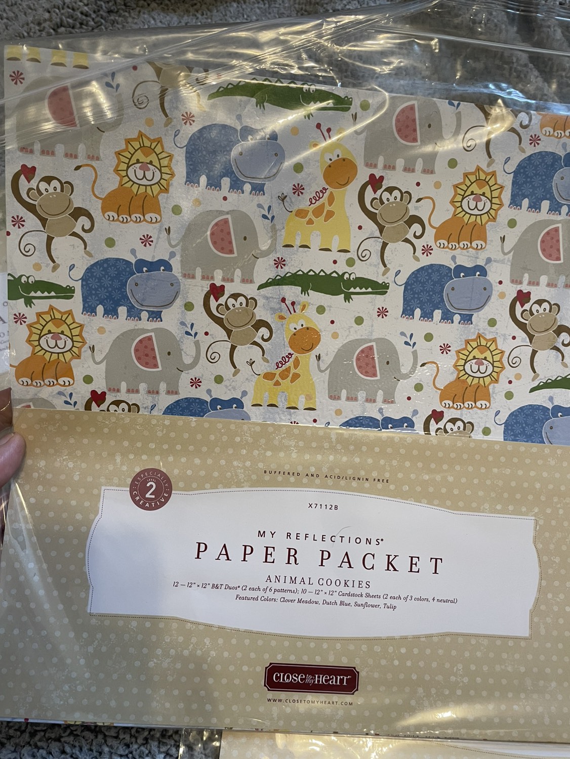 Scrapbooking paper packets image indicator(3)