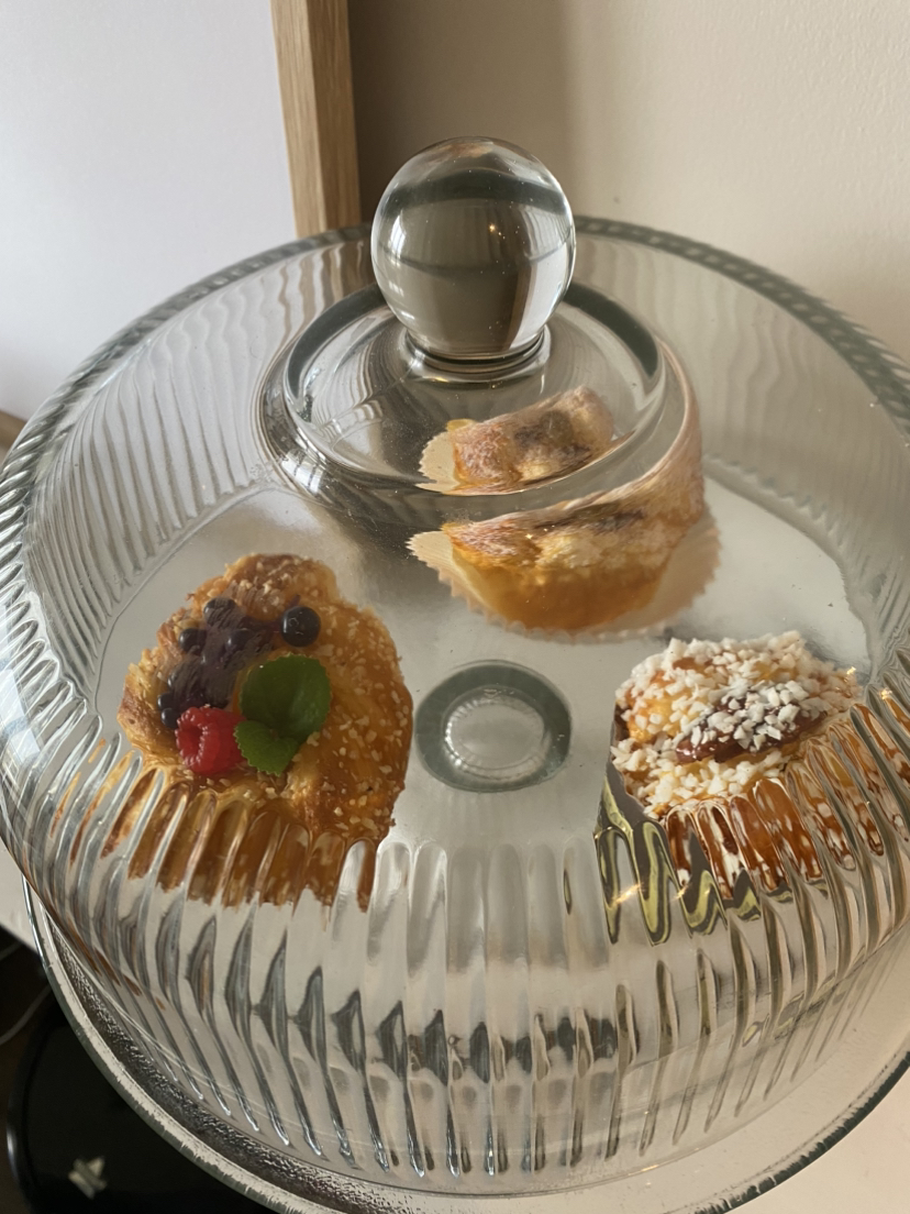 Glass cake dome - photo 3