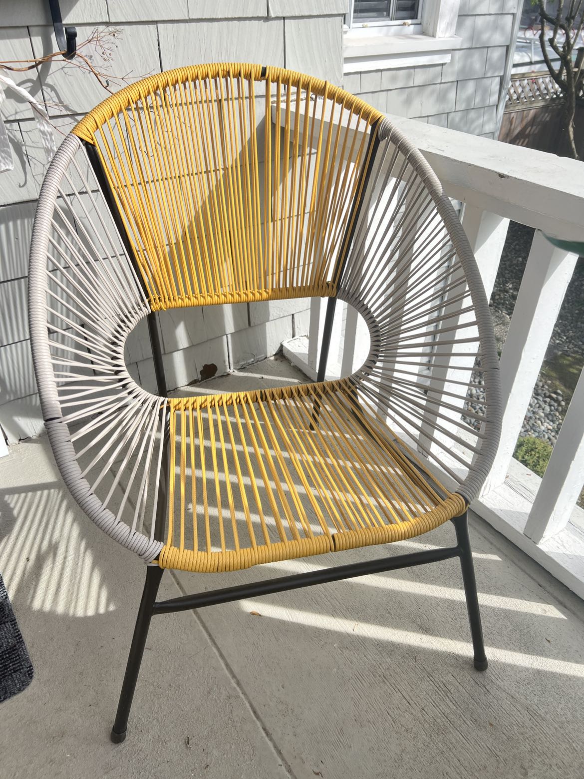 Acapulco Yellow Outdoor Chair - photo 2