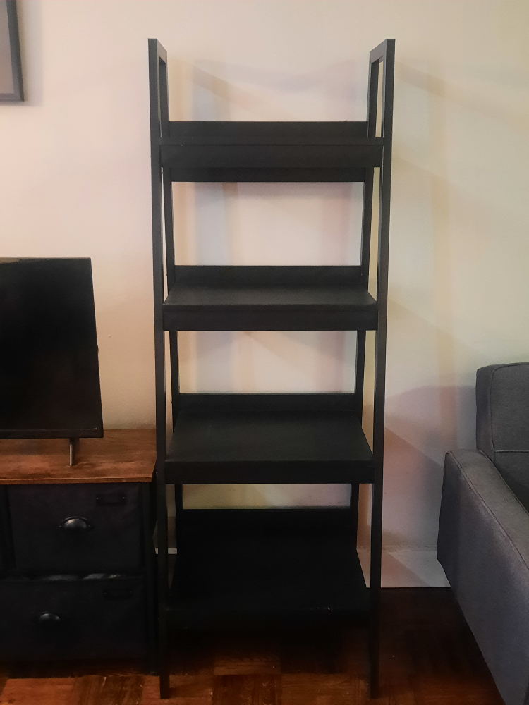 Set of 2 ladder display shelves