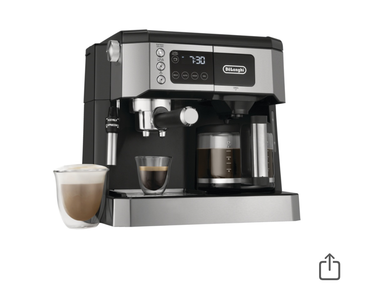 DeLonghi coffee and espresso maker thumbnail