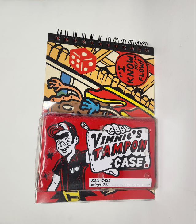 Vinnie's Period Chart Journal/Sticker Book - Rare - photo 2